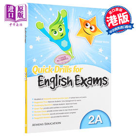 【中商原版】香港原版Quick Drills for English Exams 2A含答案小学英语练习