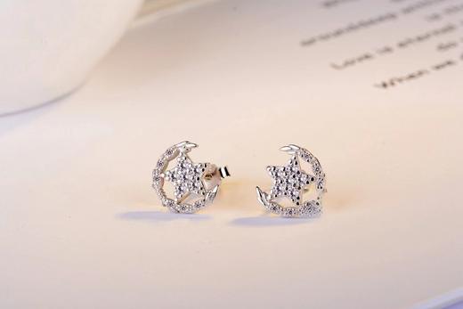 《耀眼之星HLK》--纯银镶嵌戒指套装   斯人若彩虹  遇上方知有 商品图3