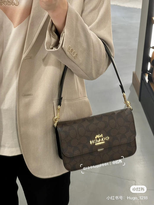 蔻家腋下包 Brynn-老花 商品图4