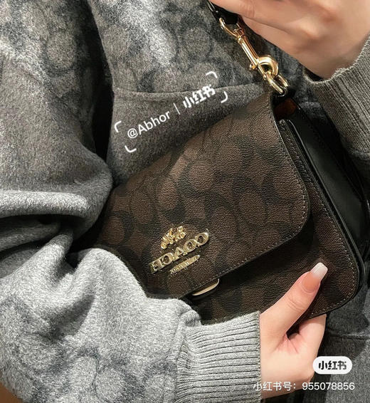 蔻家腋下包 Brynn-老花 商品图1