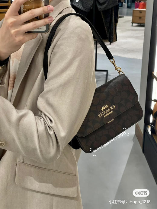 蔻家腋下包 Brynn-老花 商品图0