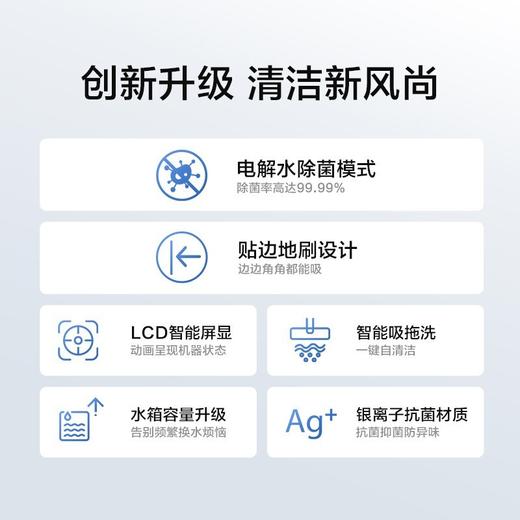 【升级】TINECO添可智能洗地机芙万2.0LED家用除菌贴边吸洗拖一体 商品图5
