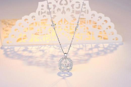 新款《GF和平鸽》锁骨链  纯银材质  链子设置小心机让你的她成为独一无二 商品图3