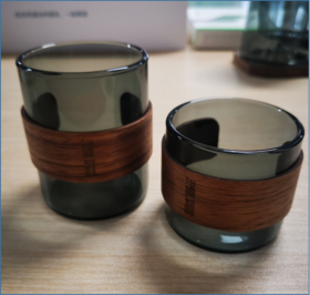 黑矅彩防烫水杯