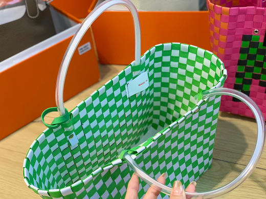 𝐌字母手工编织菜篮子 商品图7