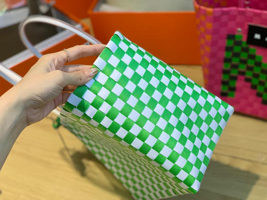 𝐌字母手工编织菜篮子 商品图5