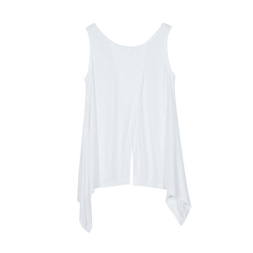 后背开衩大摆背心 商品图1