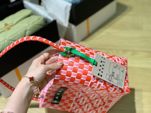 Mari 手工编织菜篮子 商品图9