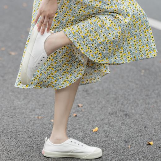 Rockfish防泼水帆布鞋|懒人一脚蹬，百搭易打理，透气舒适脚感好 商品图0