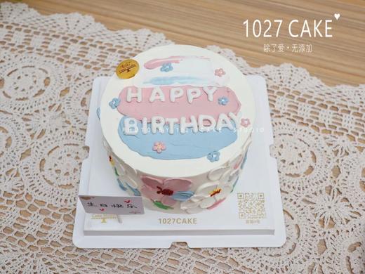 1027CAKE |  网红刮刀花蛋糕 简约 清新 商品图1