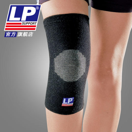 LP 961 透气吸湿排汗运动护膝 舞蹈健身网排足篮羽毛球运动护膝 商品图1