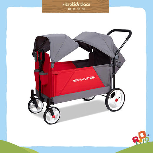 美国RadioFlyer多功能折叠四轮车-双蓬版14507 商品图0