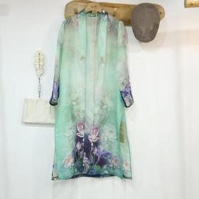 【抖音专属】中式外套（22705160碧绿）