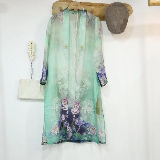 【抖音专属】中式外套（22705160碧绿） 商品图0