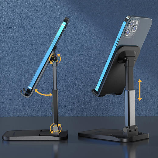 品胜可伸缩折叠桌面手机支架lpzj12手机直播支架桌面自拍可伸缩折叠