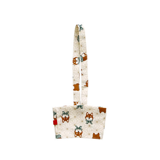 HUJI祤集手提杯套风の花龟甲纹小柴 商品图3