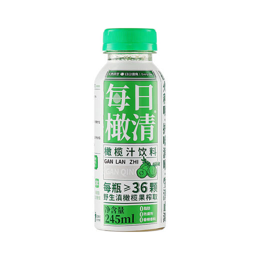 每日橄清橄榄汁饮料245ml 商品图0