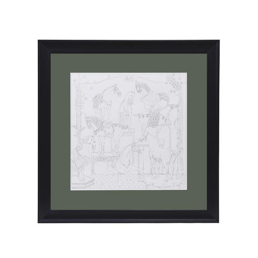 晋唐宝马版画 商品图0