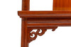 红桥红  家具严选  缅甸花梨（大果紫檀）【藤面 恭王府 寿字纹 圈椅 三件套】 商品缩略图8