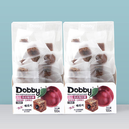 【食品酒水】Dobby哆比水果味软糖100g果汁软糖小吃零食橡皮糖芒果味软糖 商品图2
