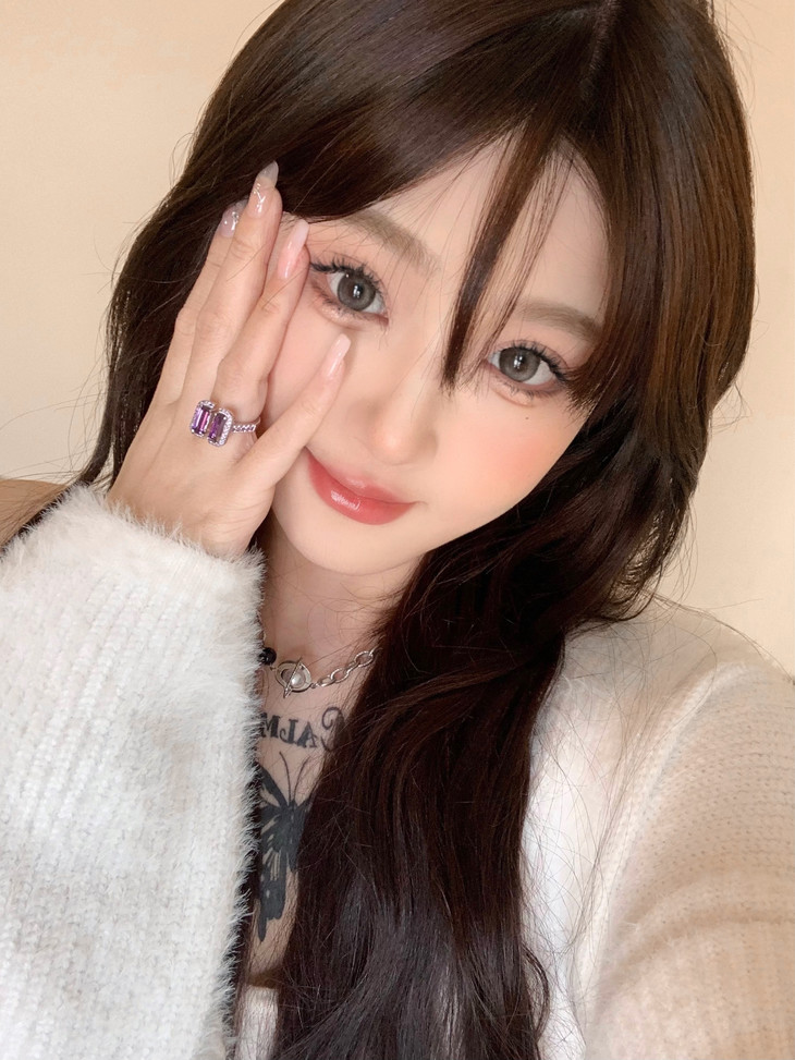 Recolook年抛隐形眼镜 水滴光晕14.5mm 1副/2片-VVCON美瞳网20