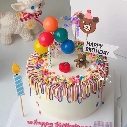 10寸手绘蛋糕（茉莉蜜瓜） 商品图0