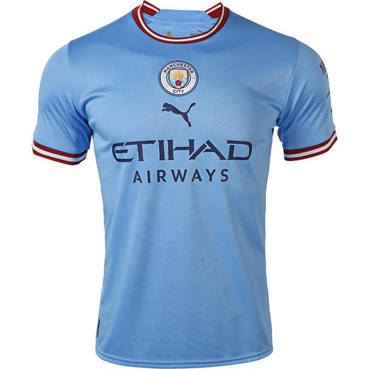PUMA/彪马 MCFC Home Jersey Replica22-23赛季曼城主场球迷版比赛球衣76571001 商品图4