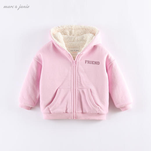【反季清仓】马克珍妮冬装 男女童加绒保暖外套 宝宝棉衣210926 商品图1