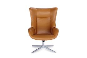 丹麦 Kebe 福斯椅四星脚 FOX  4star  leg chair  躺椅+脚踏 可旋转  带倾仰