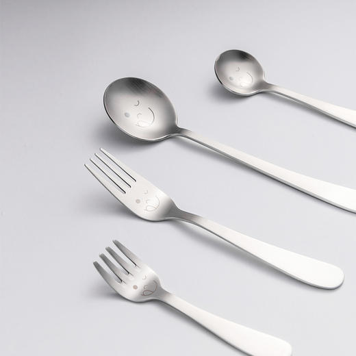 名创优品 SO--WJL1153妲米笑脸餐具4件套 商品图3