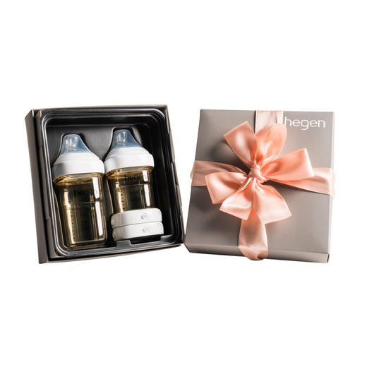 【hegen】新生婴儿多功能PPSU奶瓶礼盒 商品图0