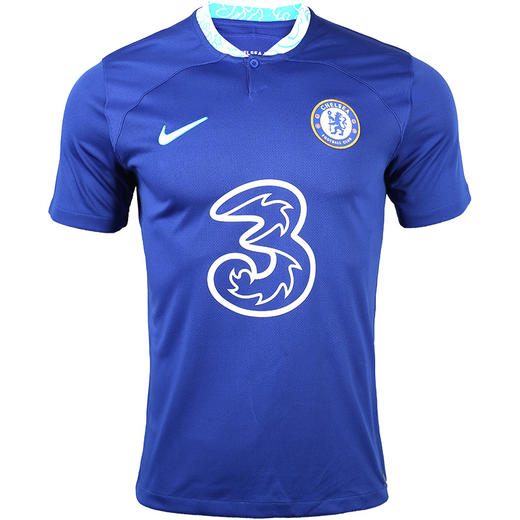 NIKE/耐克 CFC M NK DF STAD JSY SS HM  22-23赛季切尔西主场短袖球衣球迷版DM1839496 商品图4
