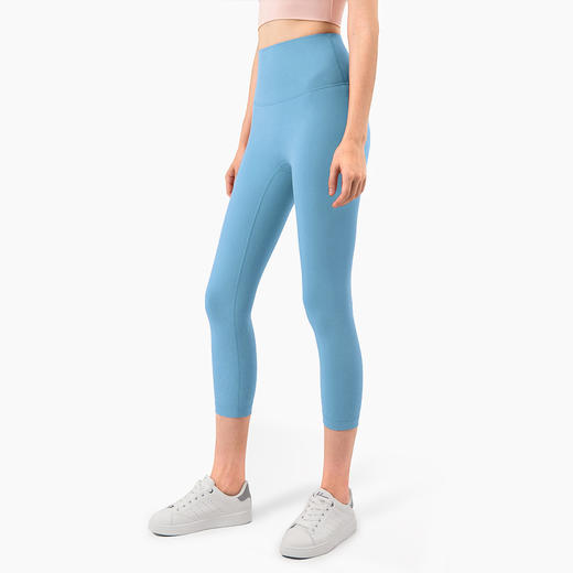 《5送2 10送5》哈瓦塔夏季无尺码一码通高弹运动七分裤 商品图10