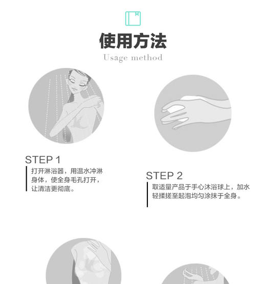 布阑氏海盐除螨深层清洁香水男女士沐浴露持久留香家庭装大瓶2L 商品图1