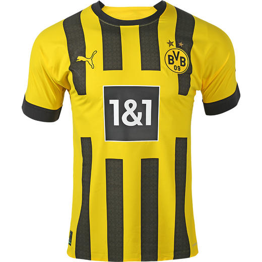 PUMA/彪马 BVB HOME AUTHENTIC Jersey w/ Sponsor22-23赛季多特蒙德主场球员版比赛球衣76588201 商品图4