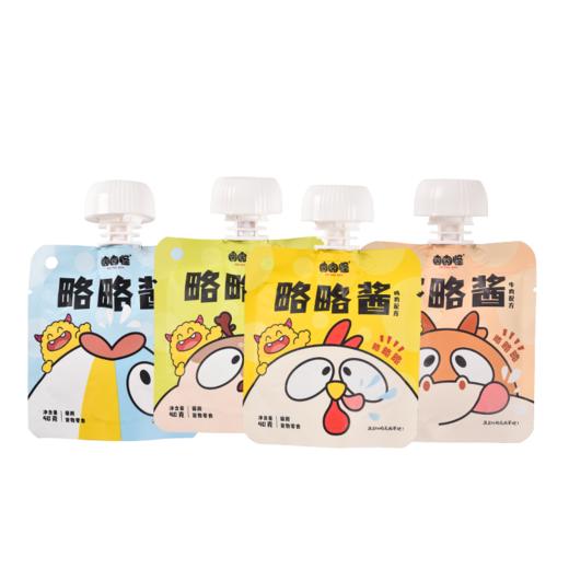 肉肉怪略略酱宠物猫咪零食成幼猫鹿肉兔肉味增肥发腮猫咪湿粮40g 商品图5