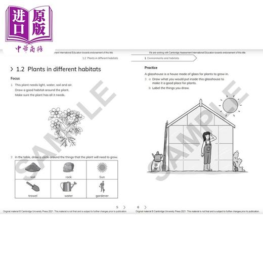 NEW Cambridge Primary Science Workbook 2 with Digital Access (1 Year) 剑桥小学科学练习册二年级 商品图3