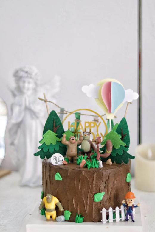 【生日蛋糕】熊出没蛋糕 商品图0