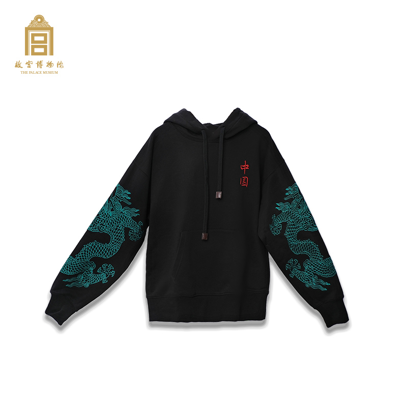 故宫博物院 吉运腾龙连帽卫衣【预计下单后5日内发货】