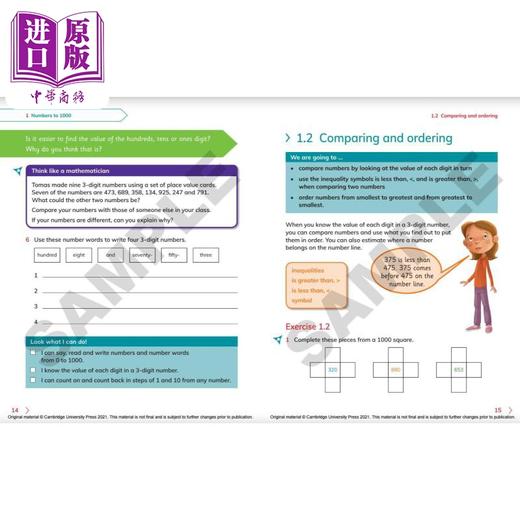 NEW Cambridge Primary Mathematics Learner's Book 3剑桥小学数学学生书三年级 商品图4