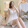 无袖背心带胸垫花边睡衣仙女套装 QYSY980 商品缩略图1