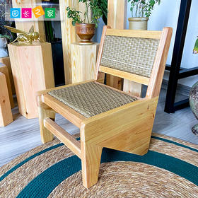 藤编小椅子