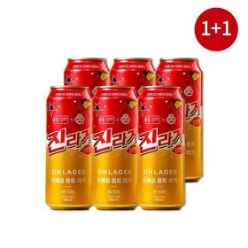 【1+1】진라거 스페셜몰트라거500ml*6