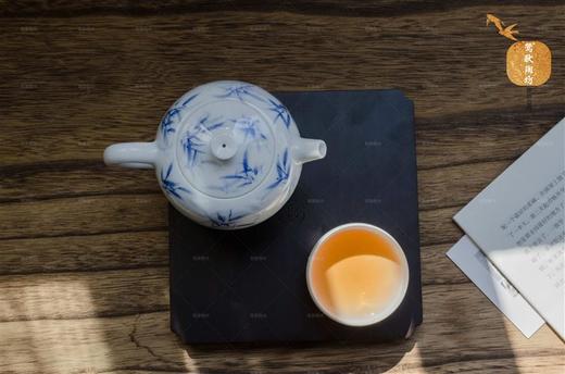 瓷壶系列 全手工青花瓷风竹壶 商品图6