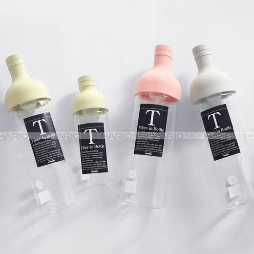 【HARIO】冷水壶耐热玻璃带过滤网创意红酒瓶冷泡茶壶FIB 商品图1