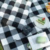 经典黑白格野餐垫户外便携野炊垫 商品缩略图2