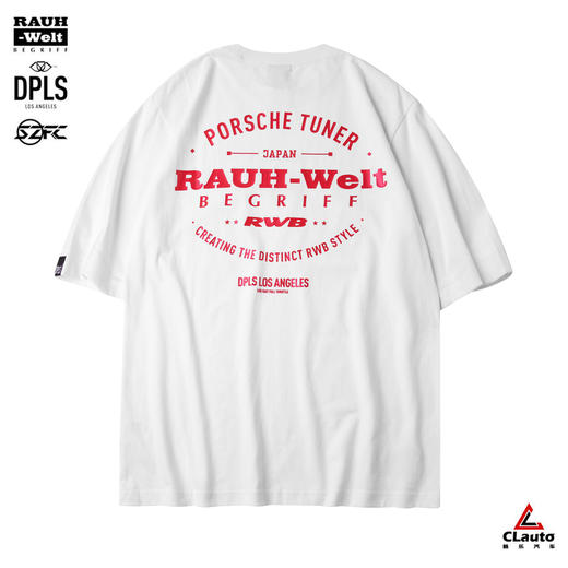 DPLS X RWB METALLIC PRINT LOGO TEE 商品图1