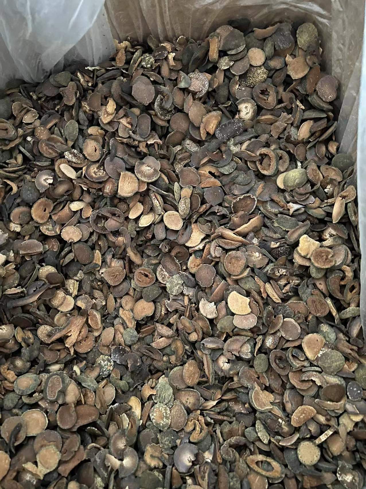 橘红片 碎的 一斤装