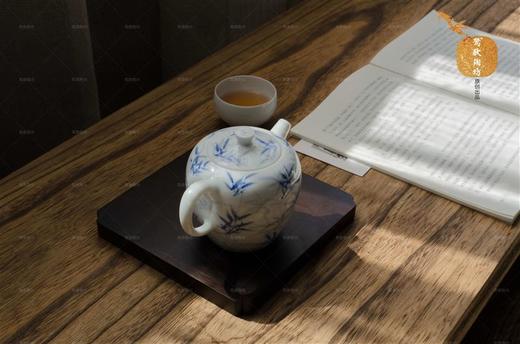 瓷壶系列 全手工青花瓷风竹壶 商品图7