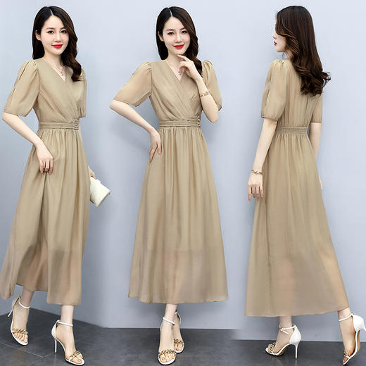 2022年夏季新款轻薄凉爽飘逸连衣裙 HR-GJC6263 商品图2